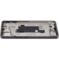 OLED Assembly With Frame Compatible For Xiaomi Redmi Note 13 Pro 5G (Refurbished) (Black)
