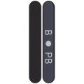 5G Glass Edge Strip Compatible For iPhone 14 Pro / 14 Pro Max (Space Black)