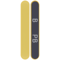 5G Glass Edge Strip Compatible For iPhone 14 / 14 Plus (Yellow)