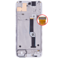 LCD Assembly With Frame Compatible For Motorola One Fusion Plus (XT2067-2 / 2020) (Genuine OEM) (White)