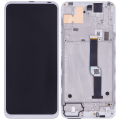 LCD Assembly With Frame Compatible For Motorola One Fusion Plus (XT2067-2 / 2020) (Genuine OEM) (White)