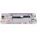 LCD Assembly With Frame Compatible For Motorola One Fusion Plus (XT2067-2 / 2020) (Genuine OEM) (White)