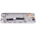 LCD Assembly With Frame Compatible For Motorola One Fusion Plus (XT2067-2 / 2020) (Genuine OEM) (White)