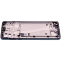 LCD Assembly With Frame Compatible For Motorola Moto G Stylus 5G (XT2131 / 2021) (Genuine OEM) (Cosmic Emerald)