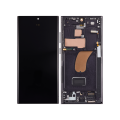 OLED Assembly With Frame Compatible For Samsung Galaxy S23 Ultra 5G (Blemish: Grade C) (Phantom Black)
