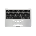 Top Case Assembly With Battery And Keyboard Compatible For MacBook Pro 13" Retina (A1708 / Late 2016) (US Keyboard) (Used OEM Pull: Grade New) (Silver)