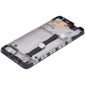 LCD Assembly With Frame Compatible For Motorola One Fusion Plus (XT2067-2 / 2020) (Genuine OEM) (Blue)