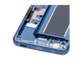 OLED Assembly With Frame Compatible For Samsung Galaxy S9 (Used OEM Pull: Grade B/C) (Coral Blue)