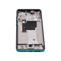 OLED Assembly With Frame Compatible For Motorola Moto Edge 40 Neo (XT2307-1 / 2023) (Refurbished) (Caneel Bay)