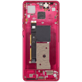 OLED Assembly With Frame Compatible For Motorola Moto Edge 40 (XT2303-3 / 2023) (Refurbished) (Viva Magenta)