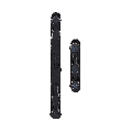 Hard Buttons (Power / Volume) Compatible For Motorola Moto G50 5G (XT2149-1 / 2021) (Steel Gray)