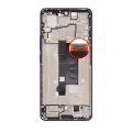 OLED Assembly With Frame Compatible For Xiaomi Redmi Note 13 Pro 5G (Refurbished) (Black)