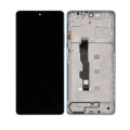 OLED Assembly With Frame Compatible For Xiaomi Redmi Note 13 5G (Refurbished) (Blue)