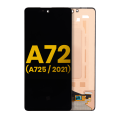 OLED Assembly Without Frame Compatible For Samsung Galaxy A72 (A725 / 2021) (Refurbished) (All Colors)