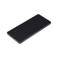 OLED Assembly With Frame Compatible For Motorola Moto Edge 40 Neo (XT2307-1 / 2023) (Refurbished) (Black)
