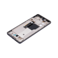 OLED Assembly With Frame Compatible For Motorola Moto Edge 40 Neo (XT2307-1 / 2023) (Refurbished) (Black)