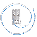 Antenna Flex Cable Compatible For PlayStation 5 (400DR / 400ER) (1000 / 1100) (Blue)