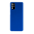 Back Cover Glass With Camera Lens Compatible For Samsung Galaxy S20 Plus (Service Pack) (Aura Blue)