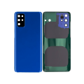 Back Cover Glass With Camera Lens Compatible For Samsung Galaxy S20 Plus (Service Pack) (Aura Blue)
