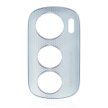 Back Camera Lens Bracket Compatible For Motorola Edge 30 (2022) (Supermoon Silver)