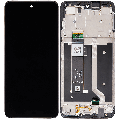 LCD Assembly With Frame Compatible For Motorola Moto G34 (XT2363 / 2023) (Refurbished) (All Colors)