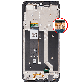 LCD Assembly With Frame Compatible For Motorola Moto G34 (XT2363 / 2023) (Refurbished) (All Colors)