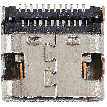 Charging port soldering required - 24 Pin - Type-C - 4 Anchor Points (C560)