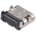 Charging port soldering required - 24 Pin - Type-C - 4 Anchor Points (C560)