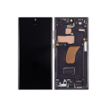 OLED Assembly With Frame Compatible For Samsung Galaxy S23 Ultra 5G (US & International) (Assembled) (Phantom Black)