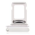 Dual Sim Card Tray Compatible For iPhone 12 Pro / 12 Pro Max (Silver)