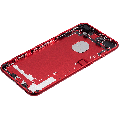 Back Housing W/ Small Components Pre-Installed Compatible For iPhone 7 Plus (Used OEM Pull: Grade A) (Red)