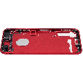 Back Housing W/ Small Components Pre-Installed Compatible For iPhone 7 Plus (Used OEM Pull: Grade A) (Red)