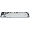 Back Housing W/ Small Components Pre-Installed Compatible For iPhone 7 (Used OEM Pull: Grade A) (Silver)