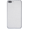 Back Housing W/ Small Components Pre-Installed Compatible For iPhone 7 Plus (Used OEM Pull: Grade A) (Silver)