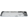 Back Housing W/ Small Components Pre-Installed Compatible For iPhone 7 Plus (Used OEM Pull: Grade A) (Silver)