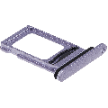 Dual Sim Card Tray Compatible For iPhone 11 (Purple)