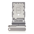 Dual Sim Card Tray Compatible For Samsung Galaxy S23 Ultra 5G (Cream)