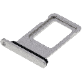 Single Sim Card Tray Compatible For iPhone 11 (White)