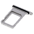 Single Sim Card Tray Compatible For iPhone 11 (White)