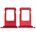 Single Sim Card Tray Compatible For iPhone 11 (Red)