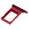 Single Sim Card Tray Compatible For iPhone 11 (Red)