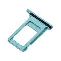 Single Sim Card Tray Compatible For iPhone 11 (Green)