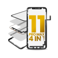 4 in 1 With Frame Included (Front Glass + OCA + Long Touch + OCA Pre-Installed) Compatible For iPhone 11 Pro Max (OCA Master)
