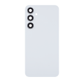 Back Cover Glass With Camera Lens Compatible For Samsung Galaxy A55 5G (A556 / 2024) (No Logo) (Aftermarket Plus) (Iceblue)