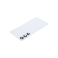 Back Cover Glass With Camera Lens Compatible For Samsung Galaxy A55 5G (A556 / 2024) (No Logo) (Aftermarket Plus) (Iceblue)