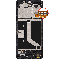 LCD Assembly With Frame Compatible For TCL 40T (Refurbished) (All Colors)