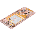 OLED Assembly With Frame Compatible For Samsung Galaxy A80 (A805 / 2019) (Angel Gold) (Refurbished)