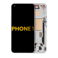 OLED Assembly With Frame Compatible For Nothing Phone 1 (Refurbished) (White)