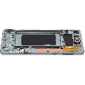 OLED Assembly With Frame Compatible For Samsung Galaxy S10 (Refurbished) (Prism Green)