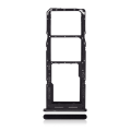 Dual Sim Card Tray Compatible For Samsung Galaxy A04S (A047 / 2022) (Black)